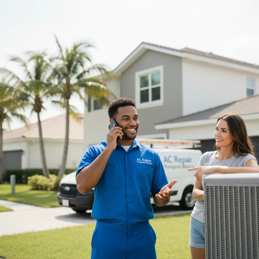AC Repair Pompano Beach customer support in Winnebago